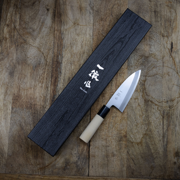 Ittetsu Forge Shirogami#2 Nóż Deba 12 cm