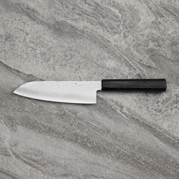 Sakai Takayuki Nanairo VG-10 Ebony Nóż Santoku 17 cm