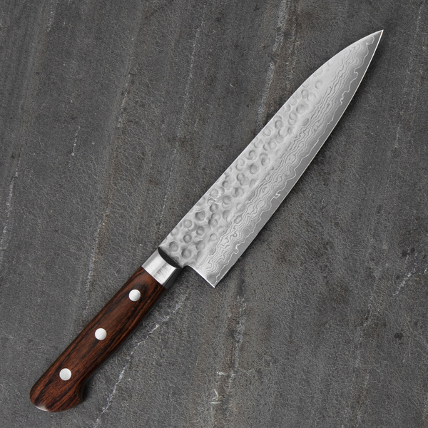 Tsunehisa VG-10 Damascus Brown Nóż Szefa kuchni 18 cm