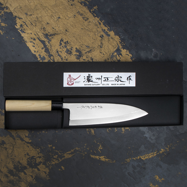 Satake Cutlery Mfg Shirogami#2 Pro Nóż Deba 21 cm