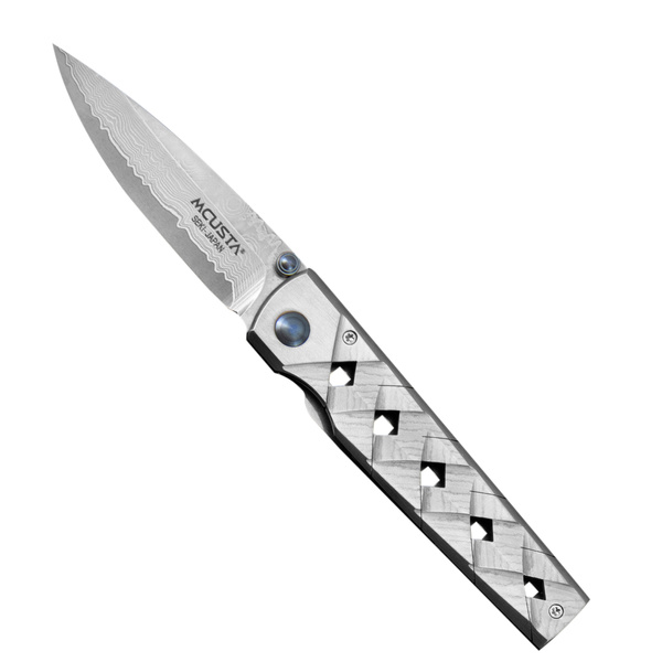 Nóż składany Mcusta Shinra Katana Damascus VG-10 7 cm