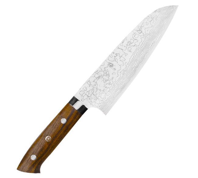 Takeshi Saji R-2 Diamond Nóż Santoku 18 cm
