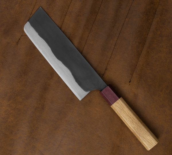 Kunio Ishikawa Aogami#2 Jesion/Pigwa Nóż Nakiri 16,5 cm
