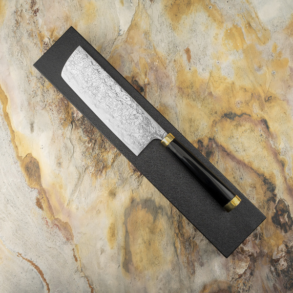 Takeshi Saji Art Fuji Unique R-2 Nóż Nakiri 17 cm + Saya