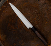 Hideo Kitaoka Shirogami Black Oktagon Nóż Yanagiba 21 cm