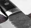 Takeshi Saji Super Aogami Ręcznie kuty Nóż Santoku 18 cm