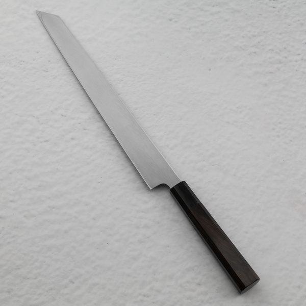 Hatsukokoro Shirasagi Shirogami#2 Nóż Kiritsuke Yanagiba 30 cm