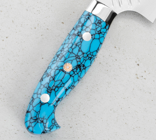 Yu Kurosaki Turquoise SRS-13 Nóż Szefa kuchni 21cm