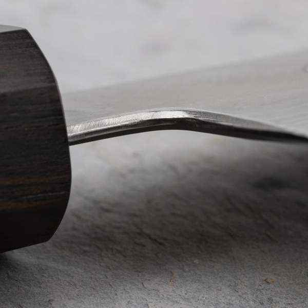 Hatsukokoro Ginsou Silver#3 Nickel Damascus Nóż Santoku 18 cm