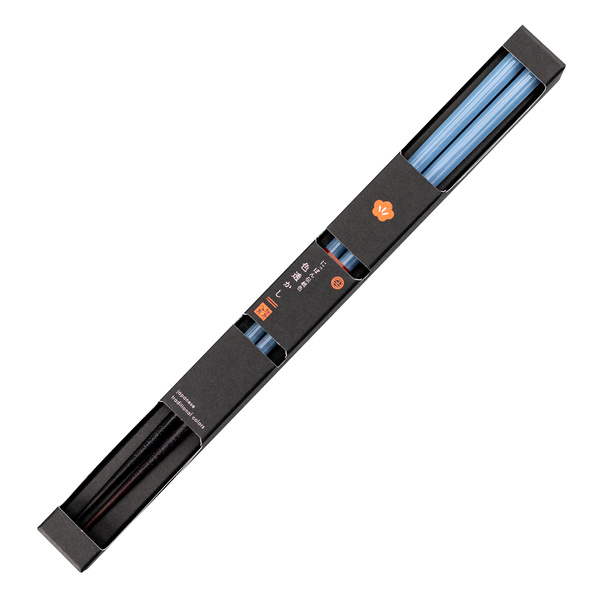 Japońskie Pałeczki do sushi Kawai - Isosukashi Misorairo Sky Blue