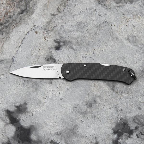 G-Sakai VG-10 Carbon Nóż Preppy 5,5 cm