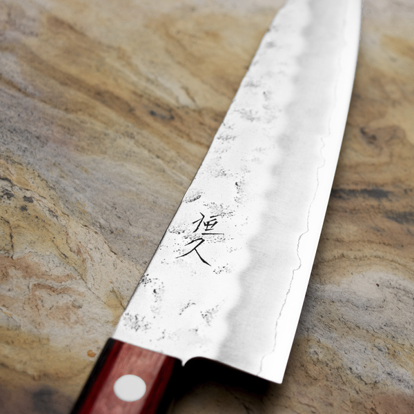 Tsunehisa Gingami Red/Black W Nóż Szefa kuchni 18 cm
