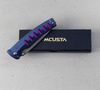 Nóż składany Mcusta Katana VG-10 Blue/Purple 8,5 cm