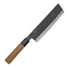 Mutsumi Hinoura Shirogami#2/Iron Nashiji Nóż Nakiri 17 cm