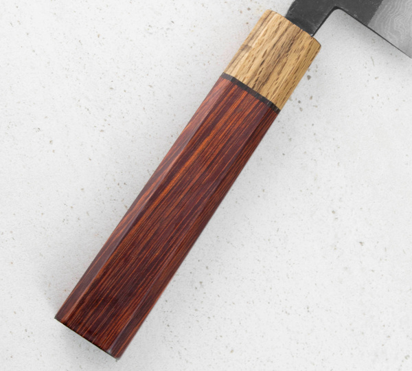 Kajiwara Damascus Aogami #2 Nóż Kiritsuke Gyuto 24 cm