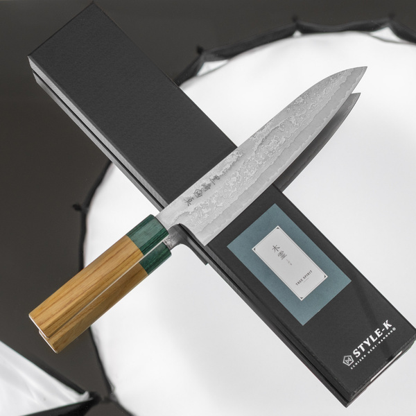 Makoto Kurosaki VG-10W Damasus Nóż Szefa kuchni 21 cm