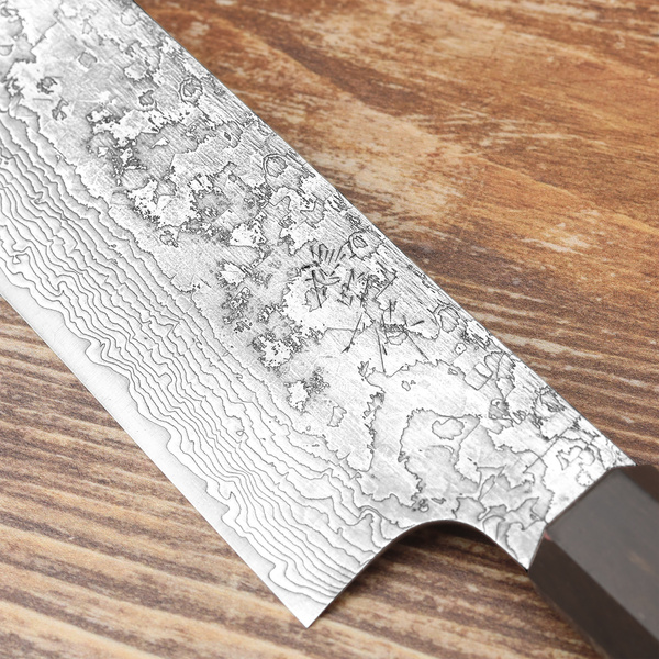 Hatono SG2 Damascus Nóż Bunka 18 cm