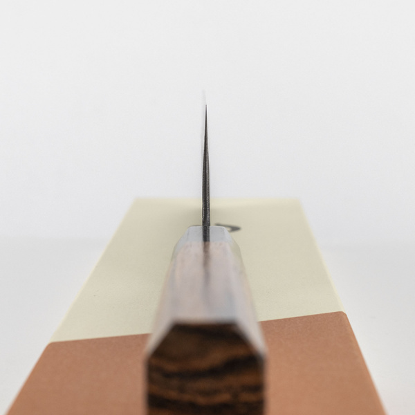 Mutsumi Hinoura Shirogami#2/Iron Nashiji Nóż Nakiri 17 cm