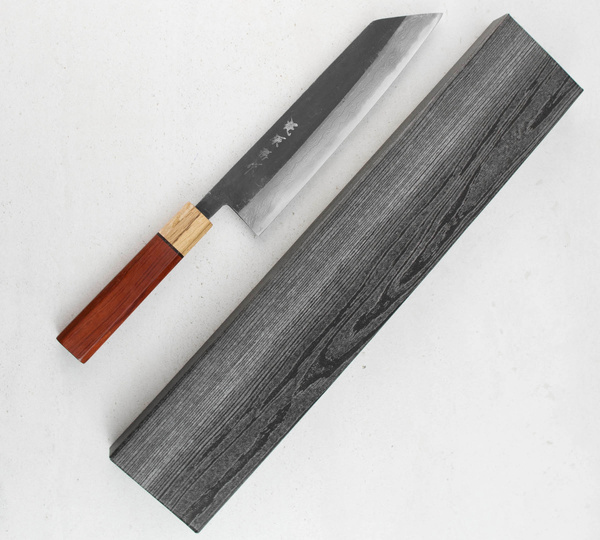 Kajiwara Damascus Aogami #2 Nóż Kiritsuke Gyuto 21 cm