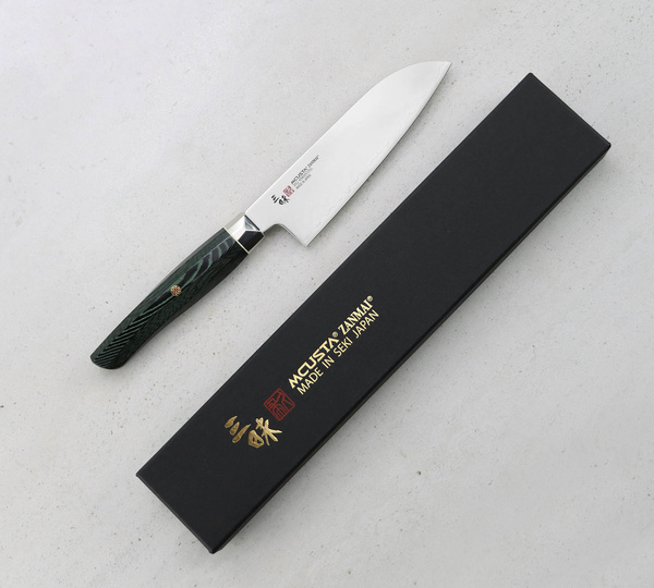 Mcusta Zanmai Green Revolution SPG2 Nóż Ko-Santoku 15 cm