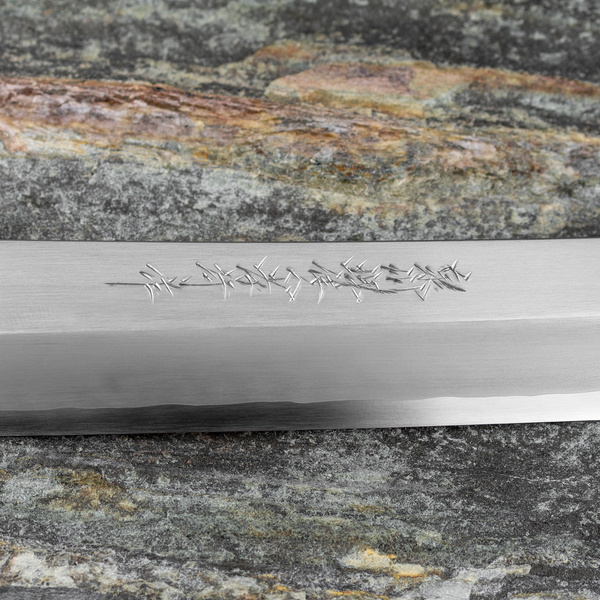 Sakai Takayuki Zangetsu Silver#3 Nóż Sakimaru 39 cm + Saya