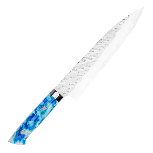 Takeshi Saji STRIX Blue Acrylic Nóż Szefa kuchni 21 cm