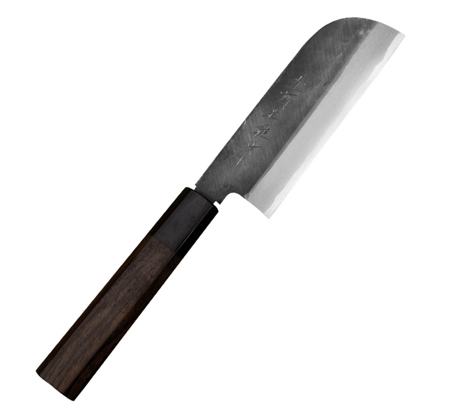 Hideo Kitaoka Shirogami Black Oktagon Nóż Kamagata Usuba 12 cm