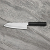 Sakai Takayuki Nanairo VG-10 Ebony Nóż Santoku 17 cm