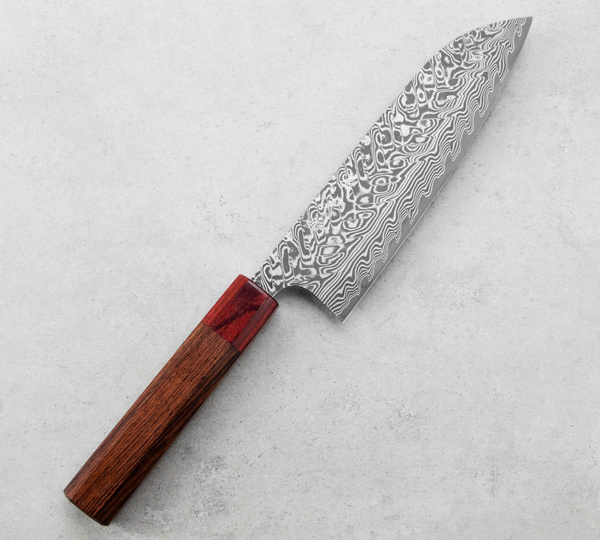 Yoshimi Kato SG2 Nóż Santoku 16,5 cm