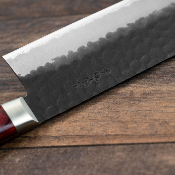 Tsunehisa Aogami Super/SS Kurouchi Red Nóż Nakiri 17 cm