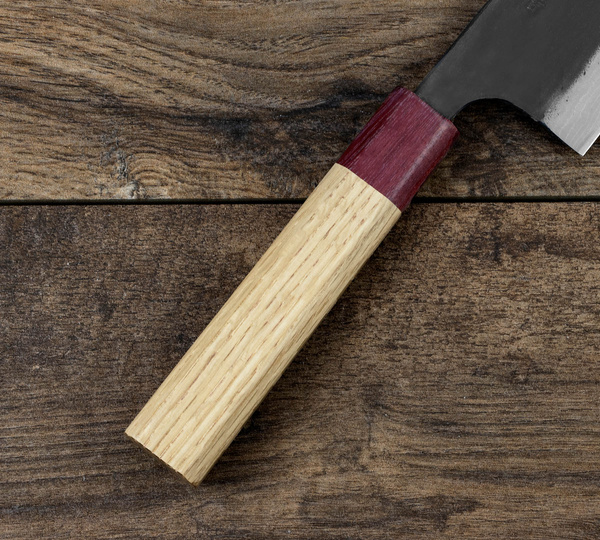 Kunio Ishikawa Aogami#2 Jesion/Pigwa Nóż Santoku 16,5 cm