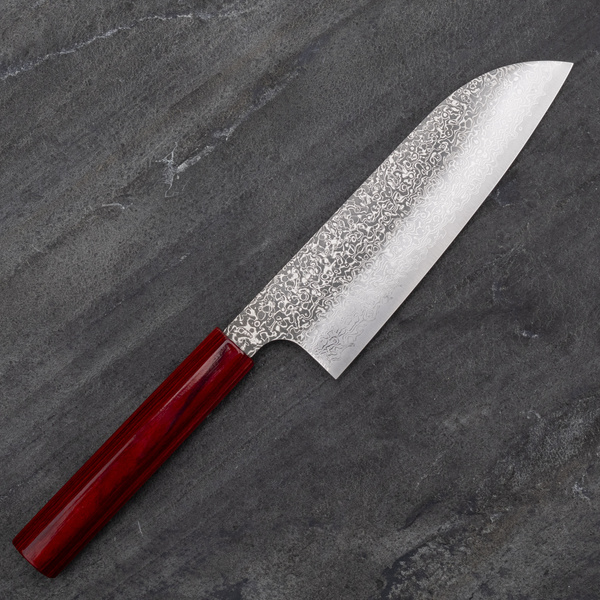 Kei Kobayashi SG2 Damascus Nóż Santoku 17 cm