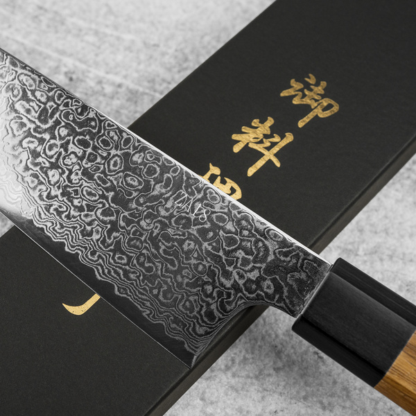 Yoshida Hamono ZA-18 Damascus Nóż Szefa kuchni 21 cm