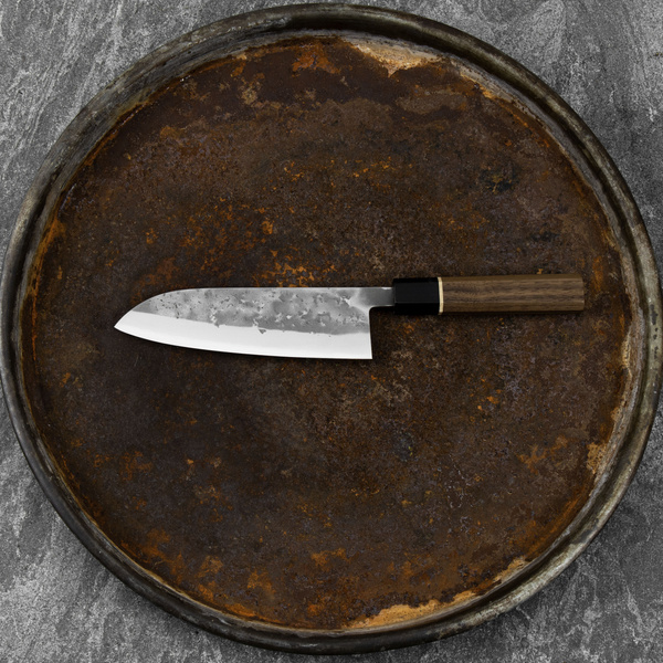 Tadafusa ISW Aogami#2/SS Nóż Santoku 16,5 cm