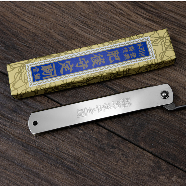 Nóż kieszonkowy Higonokami Kanekoma Mono Silver 9 cm