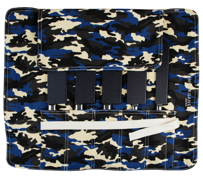 Tamahagane Torba Bawełniana na 5 noży z ochraniaczami