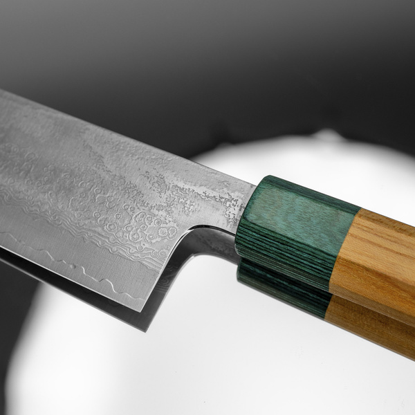 Makoto Kurosaki VG-10W Damasus Nóż Szefa kuchni 21 cm