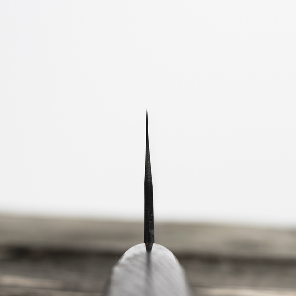 Motokyuuichi Shirogami#2 Hammered Nóż Nakiri 16,5 cm