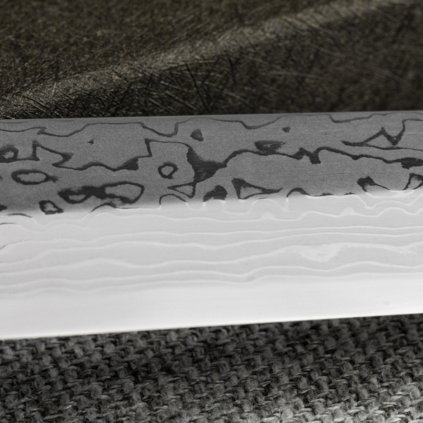 Yauji Aogami#2 Damascus Nóż Yanagiba 33 cm