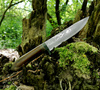 Takeshi Saji Keiryu Shirogami Nóż Outdoor 16 cm