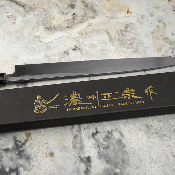 Satake Cutlery Mfg Shirogami#2 Pro Nóż Yanagiba 30 cm