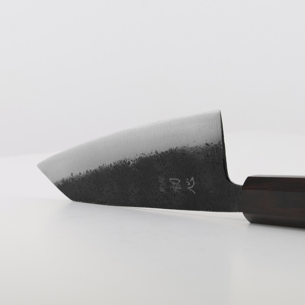 Hatsukokoro Kurogane Aogami#2/Iron Kurouchi Nóż Bunka 12 cm