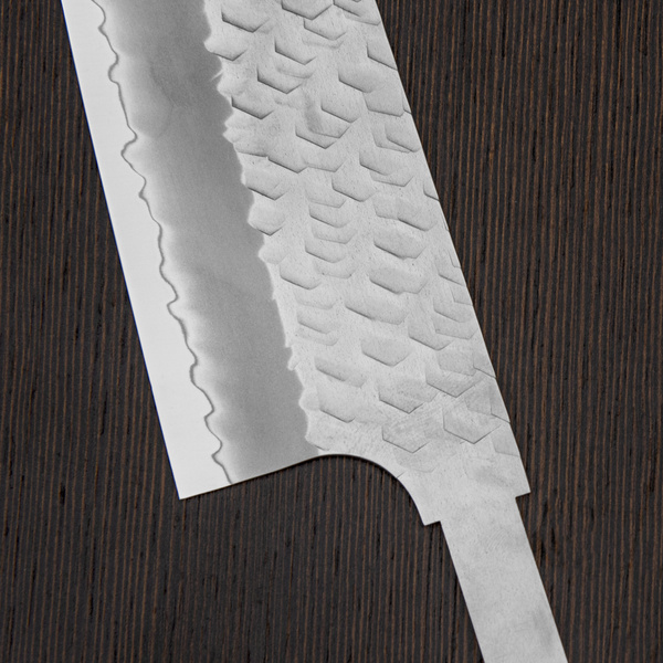 Nigara Hamono SG2 Blank Nóż Kiritsuke Gyuto 24 cm