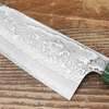Makoto Kurosaki VG-10W Damasus Nóż Santoku 16,5 cm