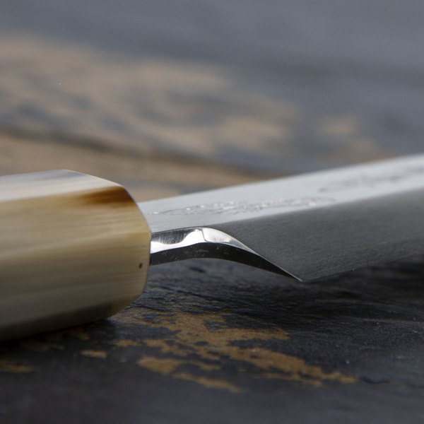 Sakai Takayuki Gallery Gin-3 Ebony/White Horn Nóż Yanagiba 27 cm