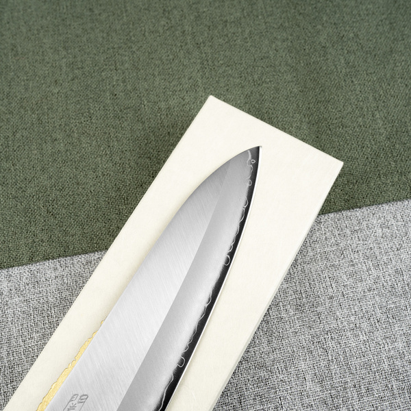 Yasuda Kotetsu VG-10 Red Nóż Szefa kuchni 20 cm