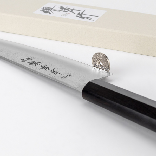 Sakai Takayuki VG-10 Nashiji Nóż Santoku 17 cm