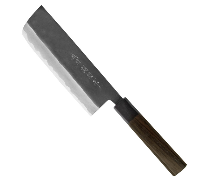 Shiro Kamo Super Aogami/SS Nóż Nakiri 16,5 cm