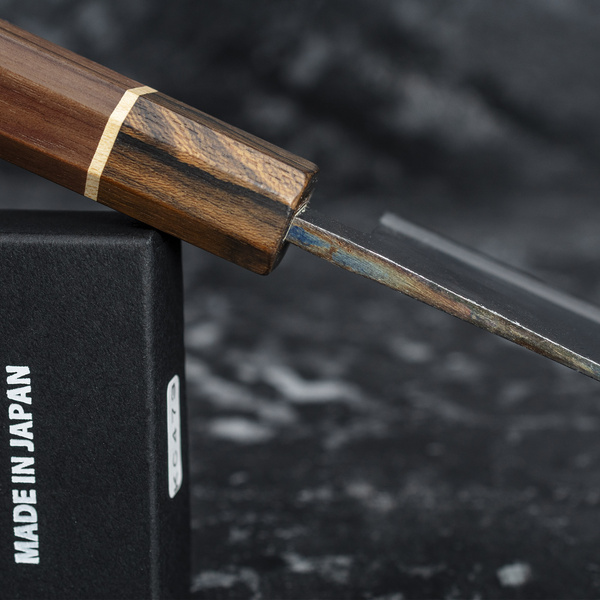 Kanetsune Shirogami#2 Damascus MATSU-ZUMI-YAKI Nóż Nakiri 16 cm
