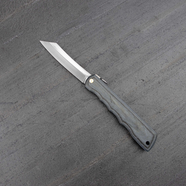 Nóż kieszonkowy Higonokami Kanekoma Woody VG-10 Grey/Blue 7,5 cm